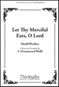 Let Thy Merciful Ears O Lord TTBB choral sheet music cover